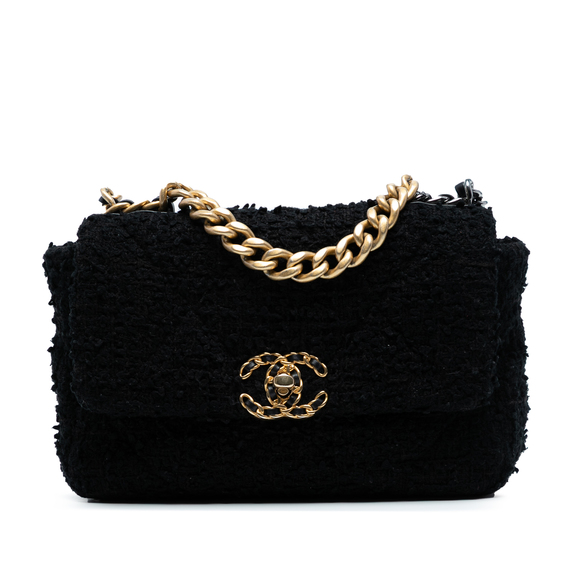Chanel Handbags - Pre-Loved Chanel Medium Tweed 19 Flap